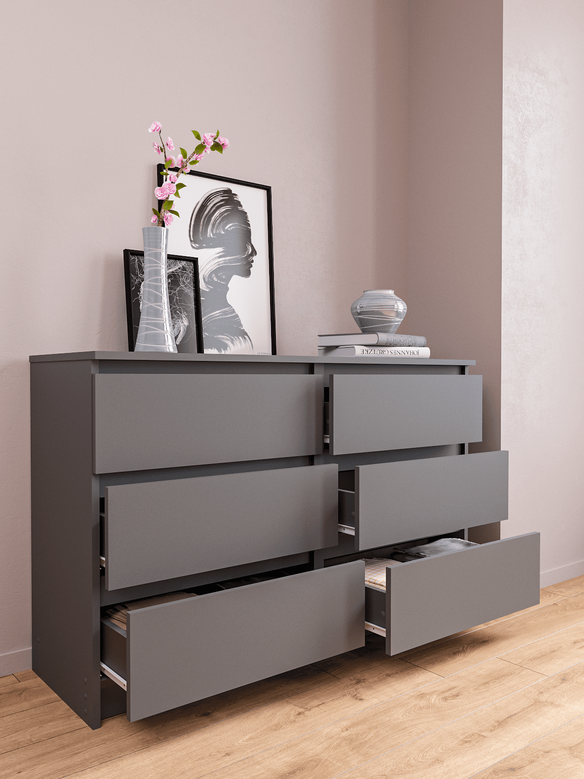 Мори Комод МК 1200.10 Графит
